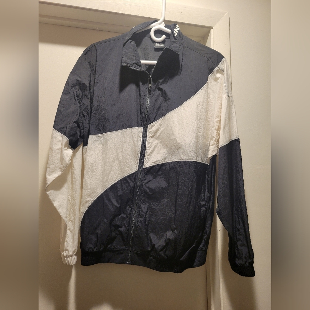 Under Armour Black and White Windbreaker